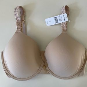 Natori Rose Dream Underwire Bra in Hazelnut/Cafe Color, Size: 32D